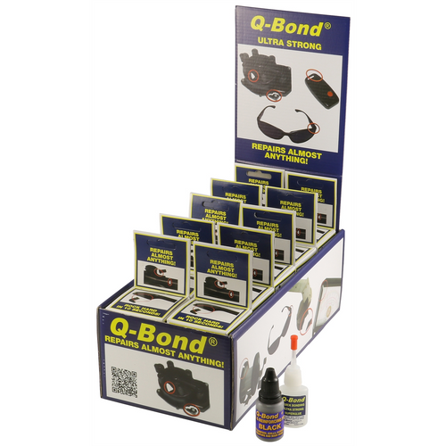 K Tool International Q-Bond Adhesive Kit 10 Pack Display