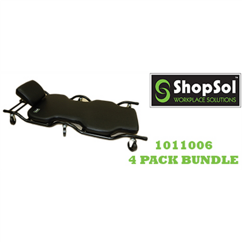 ShopSol ShopSol Wide Body, Heavy Duty Creeper (LDS1010903) 4-pack Bundle