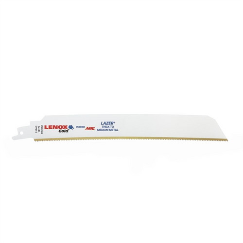 Lenox Tools Reciprocating Saw Blades, 9114GR, Gold Bi-Metal