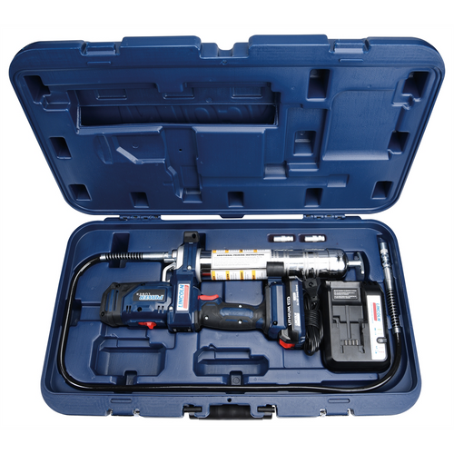 Lincoln Lubrication PowerLuber 20V Lithium Ion 2 Speed Cordless Grease Gun - 1 Battery Lincoln Lubrication PowerLuber 20V Lithium Ion 2 Speed Cordless Grease Gun - 1 Battery
