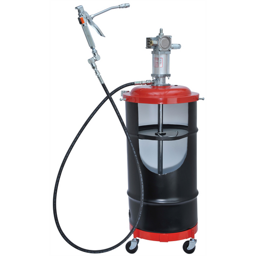 Lincoln Lubrication Portable Air Operated 50:1 Pneumatic Double Acting Barrel Pump