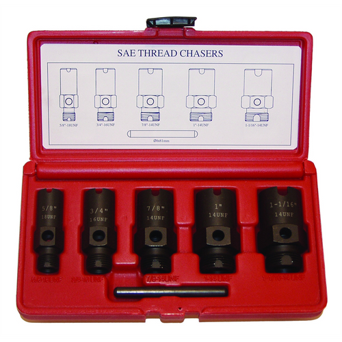 Milton Industries LTI Tool By MIlton SAE Thread Chaser Socket Kit Milton Industries LTI Tool By MIlton SAE Thread Chaser Socket Kit