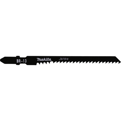 Makita Jig Saw Blade, T Shank, HCS, 4 1/8" x 9TPI, 2 1/2" Cutting Length (Pack of 5)