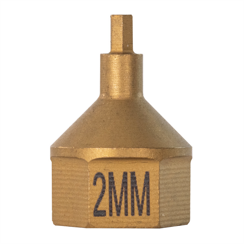 Mayhew 2 MM Metric Hex Dual Drive Bit, 7/16" Drive