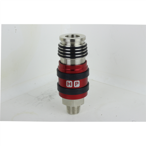 Milton Industries 3/8" Safety Exhaust Coupler, 3/8" MNPT Milton Industries 3/8" Safety Exhaust Coupler, 3/8" MNPT