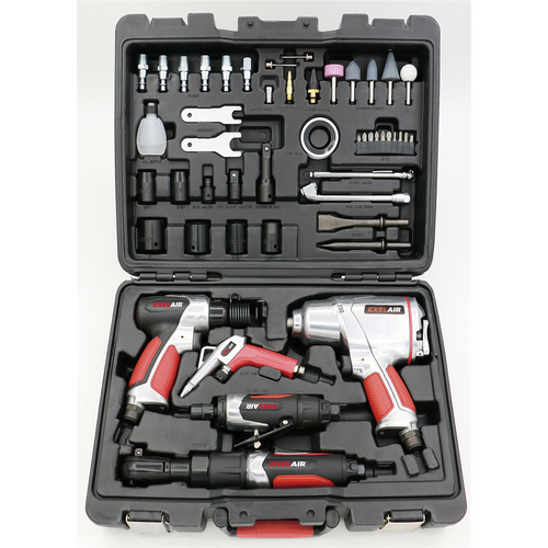 Milton Industries Exelair Professional Air Tool 50-Piece Kit