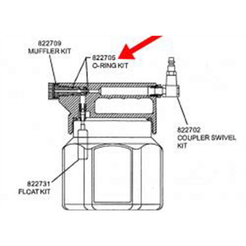 Mityvac ORING KIT 6830 Mityvac ORING KIT 6830