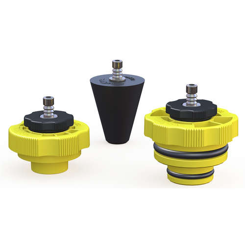 Mityvac Power Steering Air Bleed 3 Adapter Kit - Universal, GM and Ford