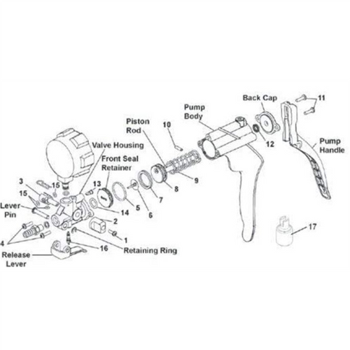 Mityvac Maintenance kit incl. components to perform routine maintenance on Mityvac pump MV8510