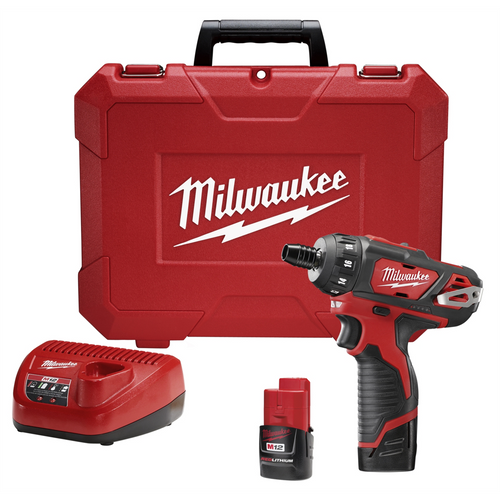 Milwaukee Tool M12 FUEL 1/4” Hex 2-Speed Screwdriver Kit Milwaukee Tool M12 FUEL 1/4” Hex 2-Speed Screwdriver Kit