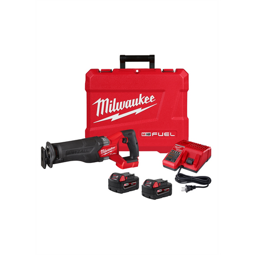 Milwaukee Tool M18 FUEL SAWZALL Reciprocating Saw - 2 Battery XC5.0 Kit Milwaukee Tool M18 FUEL SAWZALL Reciprocating Saw - 2 Battery XC5.0 Kit