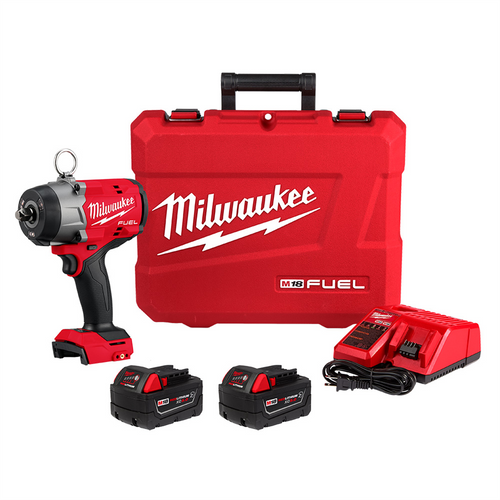 Milwaukee Tool M18 FUEL 1/2" High Torque Impact Wrench w/ Pin Detent Kit Milwaukee Tool M18 FUEL 1/2" High Torque Impact Wrench w/ Pin Detent Kit