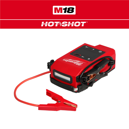 Milwaukee Tool 2000 Peak Amp M18 HOTSHOT Jump Starter Milwaukee Tool 2000 Peak Amp M18 HOTSHOT Jump Starter