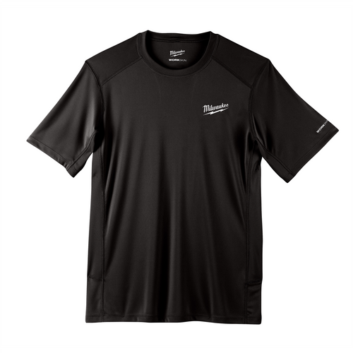 Milwaukee Tool WORKSKIN LIGHT SS SHIRT - BLACK XL