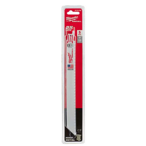 Milwaukee Tool 9" 18 TPI   SAWZALL Blades (Bulk - 25 Pk)