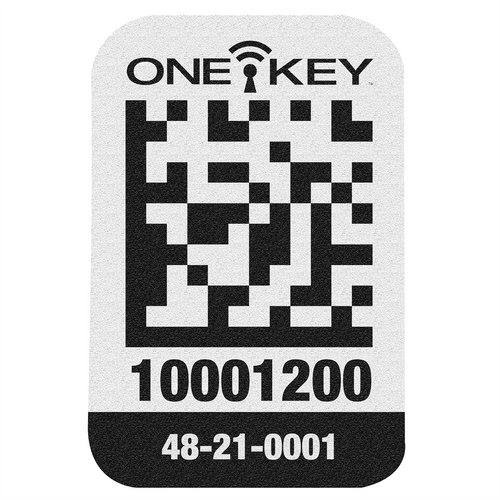 Milwaukee Tool ONE-KEY Asset ID Tag &hyphen; Sm. Plastic Surface