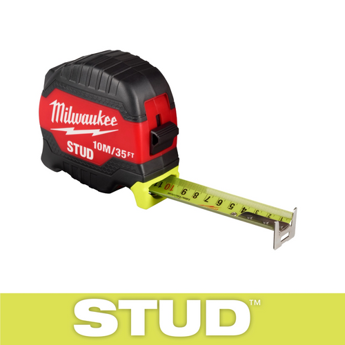 Milwaukee Tool 10m/35ft STUD Tape Measure Milwaukee Tool 10m/35ft STUD Tape Measure