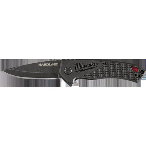 Milwaukee Tool 2.5” HARDLINE Smooth Blade Pocket Knife Milwaukee Tool 2.5” HARDLINE Smooth Blade Pocket Knife