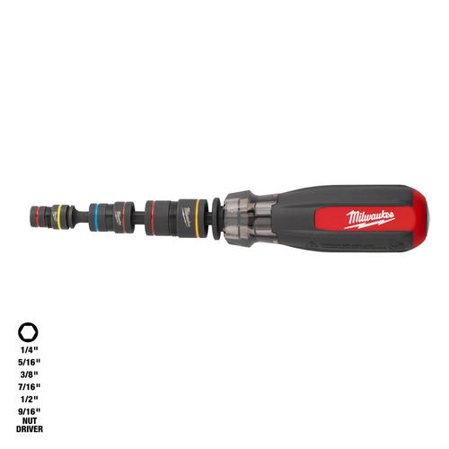 Milwaukee Tool Multi-Nut Driver W/ SHOCKWAVE Impact Duty (flip) Magnetic Nut Drivers