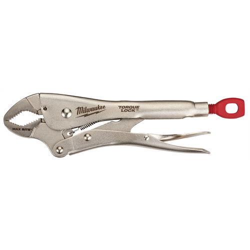 Milwaukee Tool 10" TORQUE LOCK™ MAXBITE™ Curved Locking Pliers Milwaukee Tool 10" TORQUE LOCK™ MAXBITE™ Curved Locking Pliers
