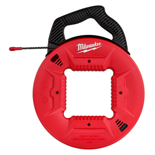 Milwaukee Tool 50� Polyester Fish Tape with Nonconductive Tip Milwaukee Tool 50� Polyester Fish Tape with Nonconductive Tip