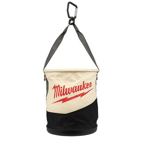 Milwaukee Tool Canvas Utility Bucket w/ Pockets Milwaukee Tool Canvas Utility Bucket w/ Pockets