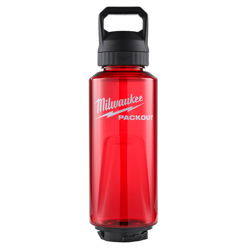 Milwaukee Tool PACKOUT 48oz Bottle with Chug Lid - Red