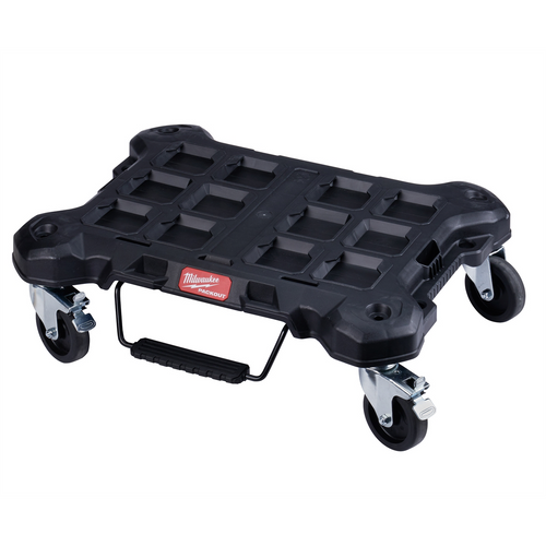 Milwaukee Tool PACKOUT Dolly 24 in. x 18 in. Black Multi-Purpose Utility Tool Cart Milwaukee Tool PACKOUT Dolly 24 in. x 18 in. Black Multi-Purpose Utility Tool Cart
