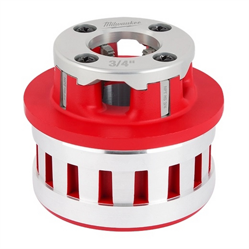 Milwaukee Tool 1-1/4 Inch HIGH SPEED NPT Portable Pipe Threading Forged Aluminum Die Head Milwaukee Tool 1-1/4 Inch HIGH SPEED NPT Portable Pipe Threading Forged Aluminum Die Head