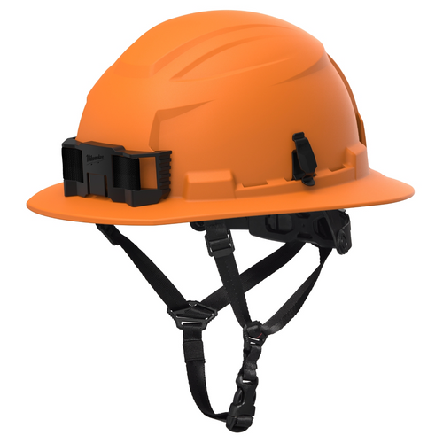 Milwaukee Tool BOLT Orange Full Brim Non-Vented Safety Helmet &hyphen; Type 2, Class E