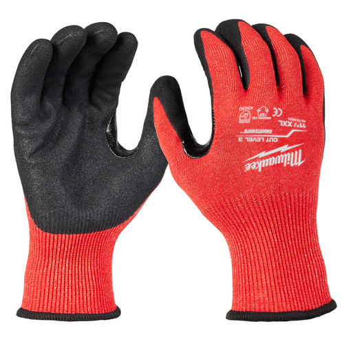 Milwaukee Tool Cut Level 3 Nitrile Dipped Gloves - Medium