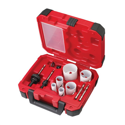 Milwaukee Tool HOLE DOZER Electricians Hole Saw Kit - 10PC Milwaukee Tool HOLE DOZER Electricians Hole Saw Kit - 10PC