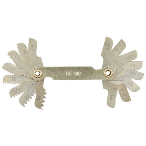 Milwaukee Tool 0.35-3.00 mm Metric Thread Pitch Gauge Milwaukee Tool 0.35-3.00 mm Metric Thread Pitch Gauge
