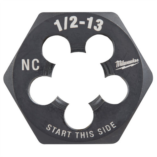 Milwaukee Tool 1/2"-13 NC 1-Inch Hex Threading Die