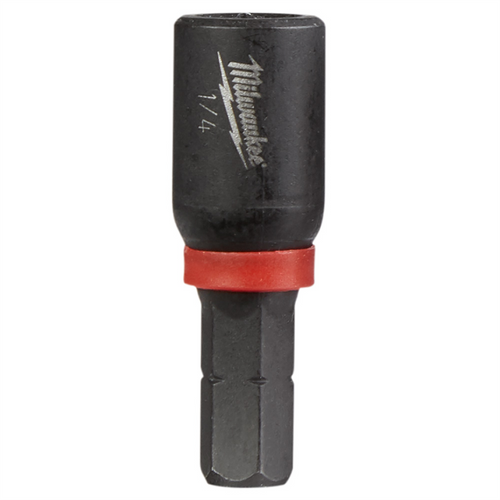 Milwaukee Tool SHOCKWAVE Impact Duty 1/4&rdquo; Insert Magnetic Nut Driver BULK 10