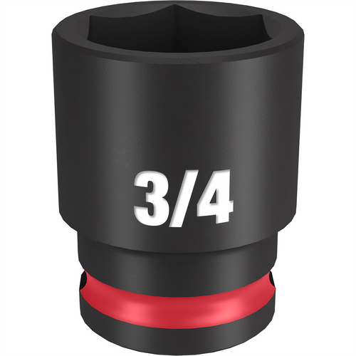Milwaukee Tool SHOCKWAVE Impact Duty  3/8" Drive 3/4" Standard 6 Point Socket