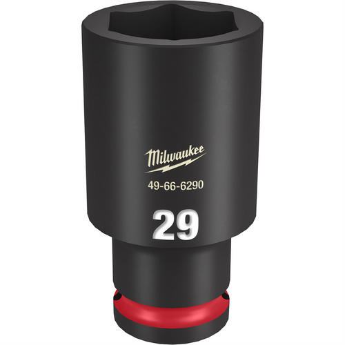 Milwaukee Tool SHOCKWAVE Impact Duty  1/2"Drive 29MM Deep 6 Point Socket
