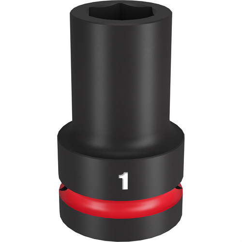 Milwaukee Tool SHOCKWAVE Impact Duty  1"Drive 1" Deep 6 Point Socket