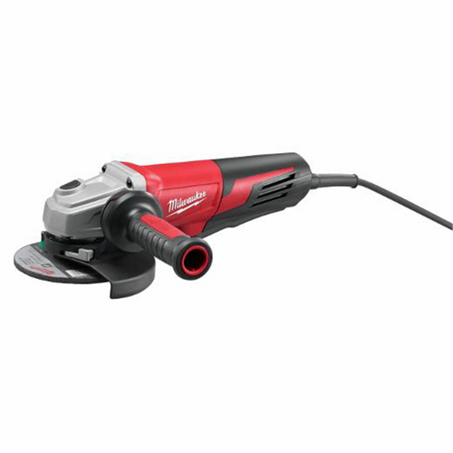 Milwaukee Tool 13 Amp 6" Small Angle Grinder Paddle, Lock-On Milwaukee Tool 13 Amp 6" Small Angle Grinder Paddle, Lock-On