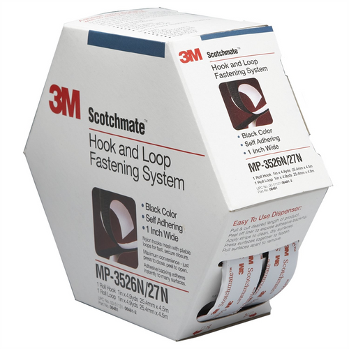 3M 1"X4.9YDS SCOTCHMATE HOOK & LOOP/ROLL