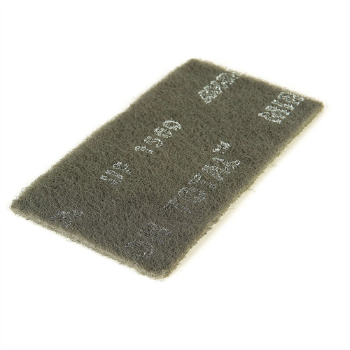 Mirka Abrasives Mirlon Total 18-118-448 18 Series Non-Woven Scuff Pad, 4-1/2 in W x 9 in L, 1500 Grit
