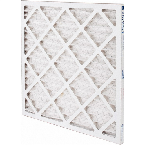Msc Industrial Supply 20 x 20 x 1", MERV 8, 35&#37; Efficiency, Wire-Backed Pleated Air Filter