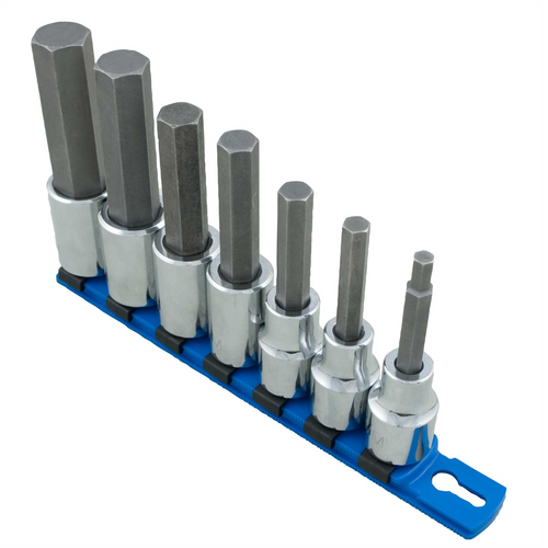 Martin Tools SET SKT 1/2 MET HEX BIT 7PC CL Martin Tools SET SKT 1/2 MET HEX BIT 7PC CL