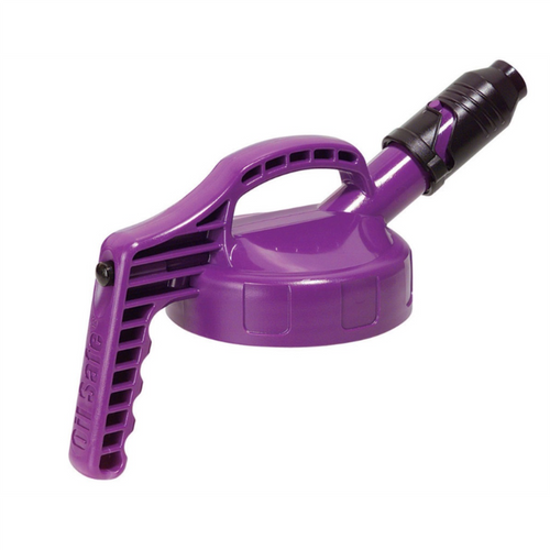 New Pig 5" Stumpy Purple Spout Lid Fits Oil Safe Containers