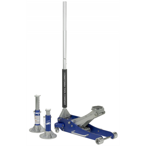 OTC 2 Ton Aluminum Jack and Stand Set OTC 2 Ton Aluminum Jack and Stand Set