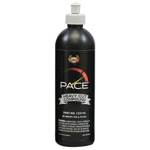Presta PACE 133132 Heavy Cut Compound, 32 oz Bottle, Gray