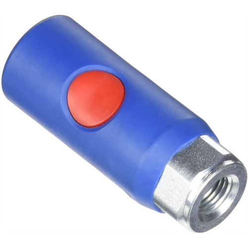Prevost 1/4 Inch Female NPT URC 06 Automotive Truflate 1/4 Inch Composite Body Quick Safety Coupler for Compressed Air