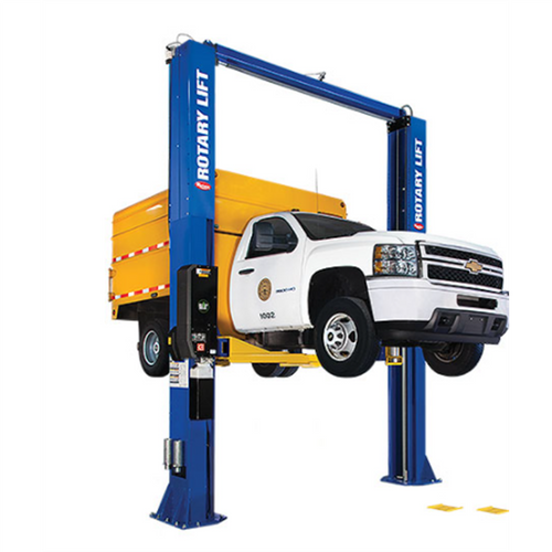 Rotary SPO20 Trio TA Arm 2 Post Lift, Symmetric (20,000 LB. Capacity) - 80' Rise - 15-16' 6" Extension