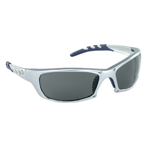 SAS Safety GTR Safe Glasses w/ Shade Lens and Silver Frame, Polybag