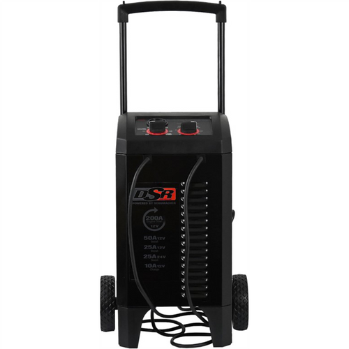 Schumacher Electric DSR140 12V/24V ProSeries Manual Wheel Battery Charger/ Engine Starter Schumacher Electric DSR140 12V/24V ProSeries Manual Wheel Battery Charger/ Engine Starter